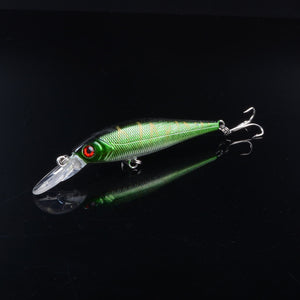 Hot Sale 10cm 9g Hard Minnow Fishing Lure Topwater Floating