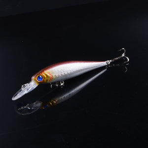 Hot Sale 10cm 9g Hard Minnow Fishing Lure Topwater Floating