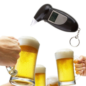 1PCS Handheld Backlight Digital Alcohol Breath Tester