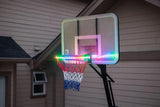 LED Basket Hoop Solar Light Playing At Night