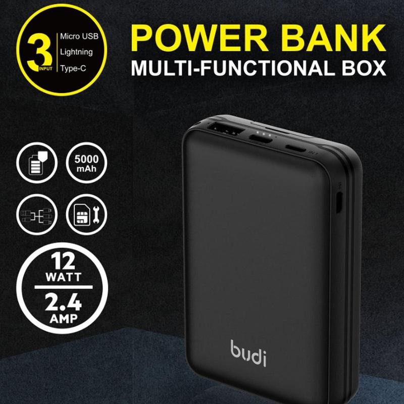 Power Bank Charger Multi-function Data Cable USB Box