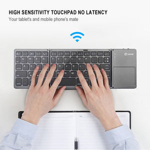 Portable Folding Bluetooth Mini Keyboard Wireless