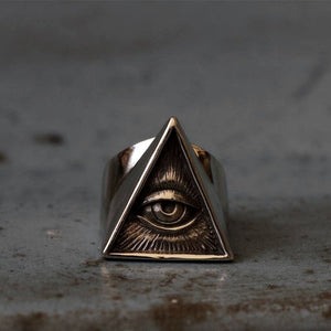 Eye  Stainless Steel Ring