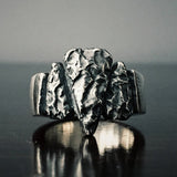 Men's Viking Ring  Steel Biker Rings