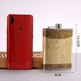 Portable Stainless Steel Hip Flask  Alcohol Bottle