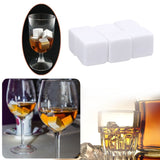 6pcs 100% Natural Whiskey Champagne Stones Sipping Ice Cube