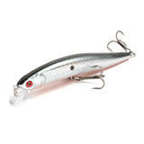 Fishing Lure 3D Eyes Floating Minnow  Laser Wobblers