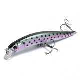 Fishing Lure 3D Eyes Floating Minnow  Laser Wobblers