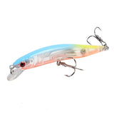 Fishing Lure 3D Eyes Floating Minnow  Laser Wobblers