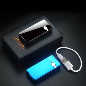 Metal Usb charge arc plasma electric pulse lighter