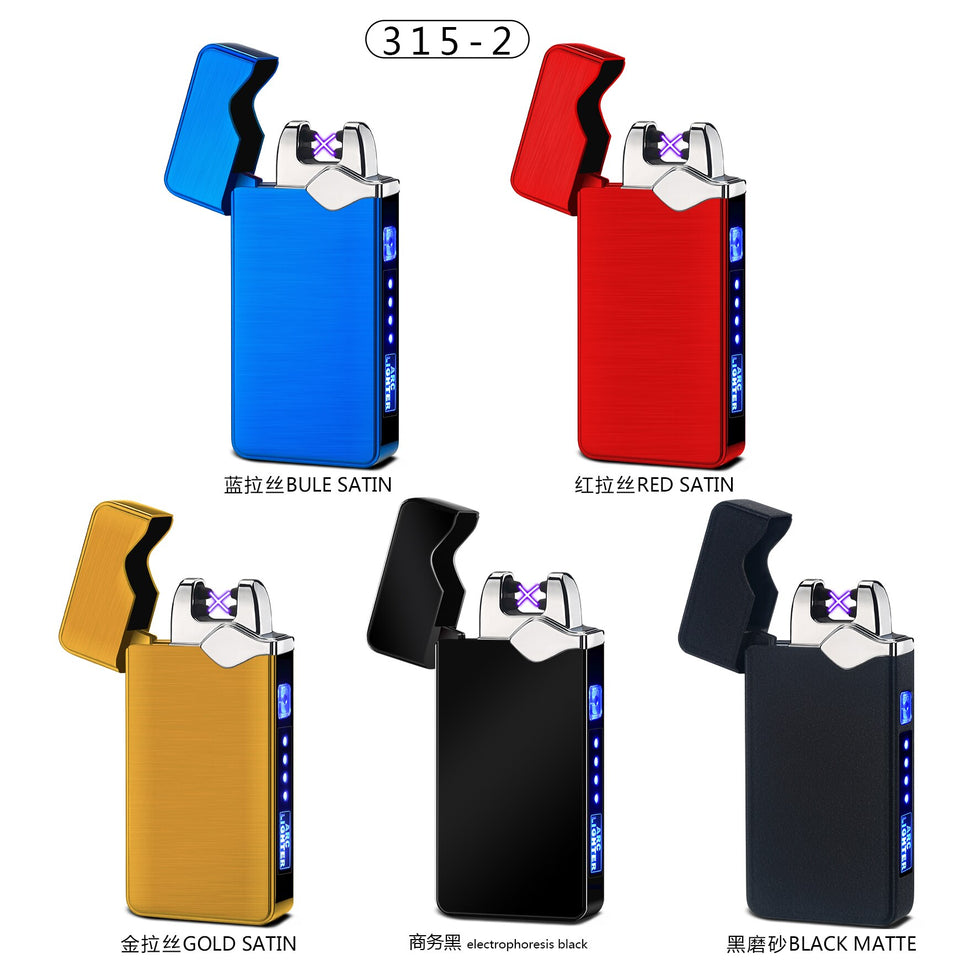 Metal Usb charge arc plasma electric pulse lighter