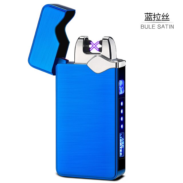 Metal Usb charge arc plasma electric pulse lighter