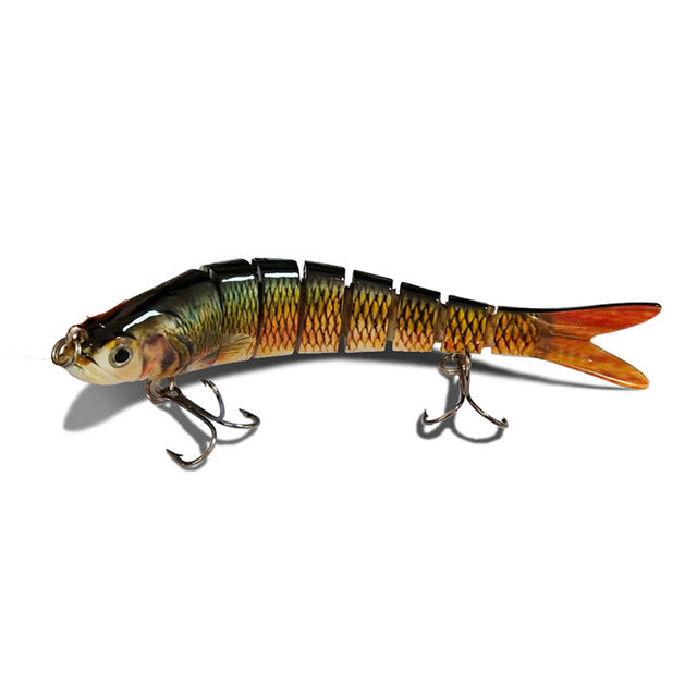 8 Section Fishing Lure 14cm 25g Multi Jointed Lures Bait