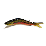 8 Section Fishing Lure 14cm 25g Multi Jointed Lures Bait