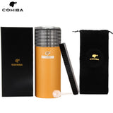 COHIBA Leather Travel Cigar Box