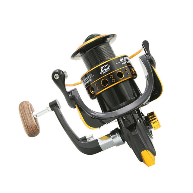 1000-7000 Series High Speed Rock Fishing Wheel All Metal Spool No Gap Spinning Reel Line Spool Anti-corrosion  Fishing Reel