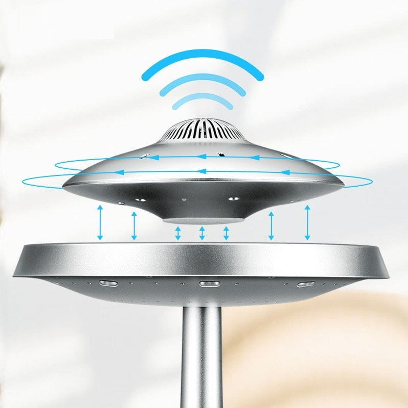 UFO Magnetic levitation bluetooth stereo Wireless charging