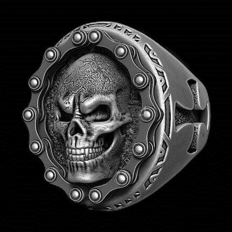 Gothic Punk Men's Ring