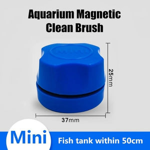 Aquarium Fish Tank Magnetic Clean Brush