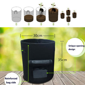 3 size Plant Grow Bags home garden