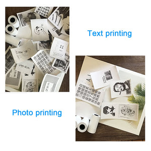 Portable Pocket Photo Printer Wireless Bluetooth