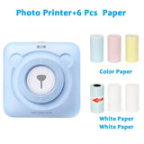 Portable Pocket Photo Printer Wireless Bluetooth