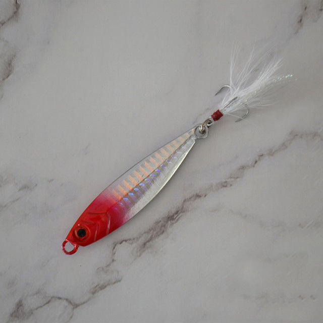 New Metal Cast Jig Spoon 5/10/15/20/24/30g Shore Casting Jigging