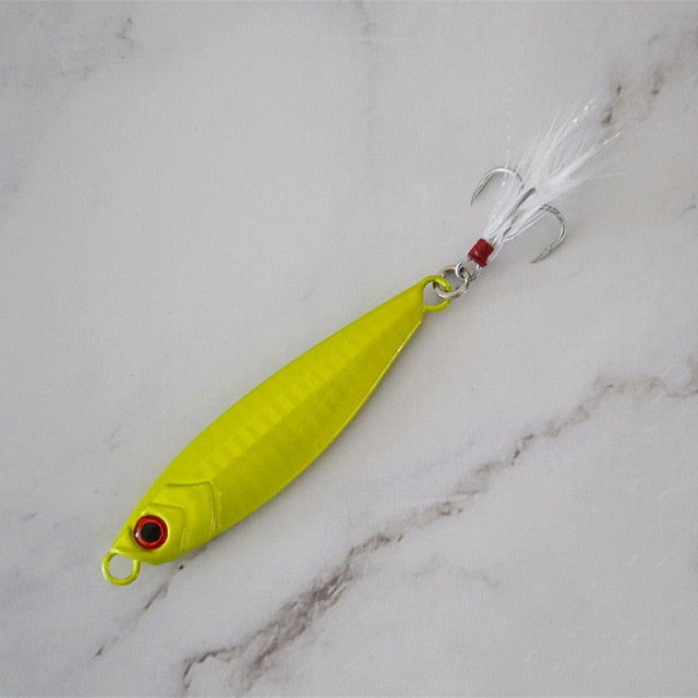 New Metal Cast Jig Spoon 5/10/15/20/24/30g Shore Casting Jigging