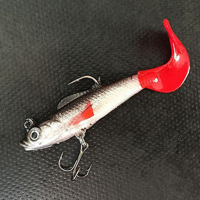 New Red Fishtail Fishing Lures