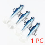 New Red Fishtail Fishing Lures