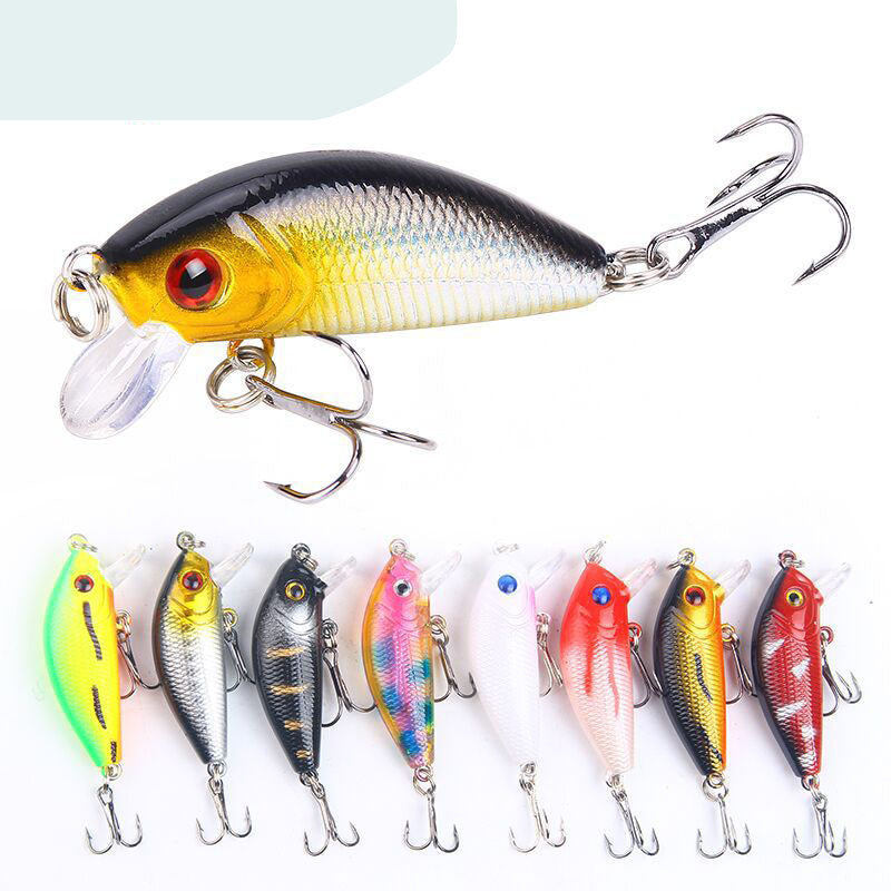 Topwater Minnow fishing Lures 5cm 4.2g Crank Bait