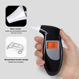 1PCS Handheld Backlight Digital Alcohol Breath Tester