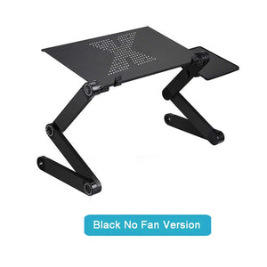 Adjustable Laptop Desk with Cooling Fan Portable