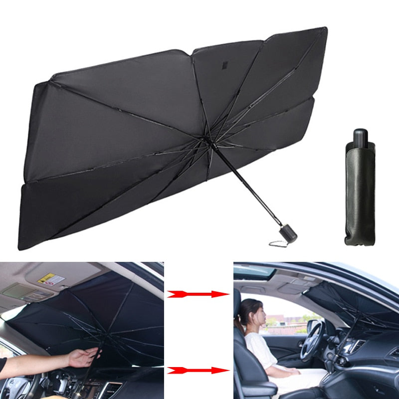 FOLDABLE CAR SUN UMBRELLA