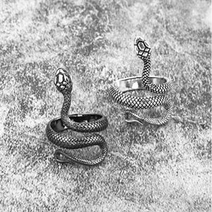 Unisex Snake Ring Vintage Punk Style