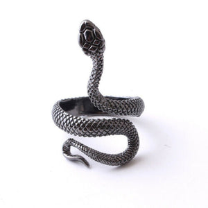 Unisex Snake Ring Vintage Punk Style