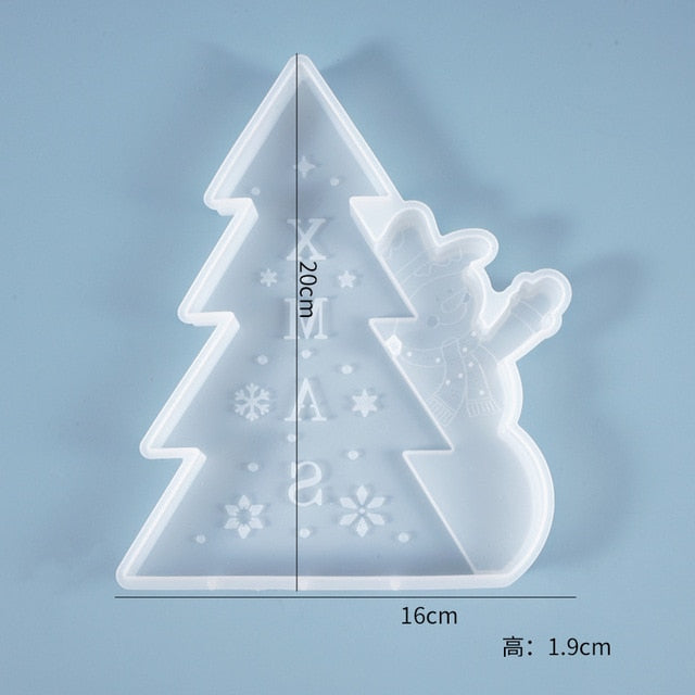 Christmas Tree Silicone Mold