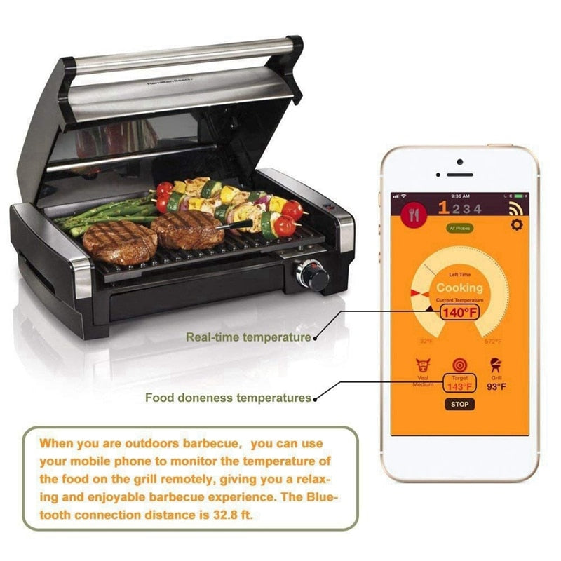 Wireless Meat Food Steak Thermometer