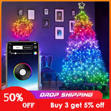 Christmas Tree Lights  Smart Bluetooth LED