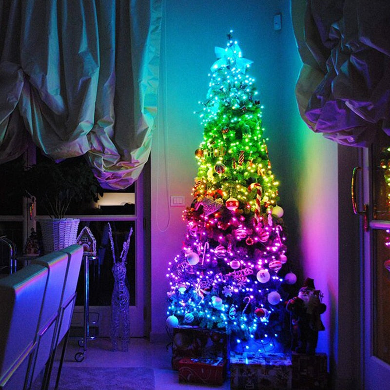 Christmas Tree Lights  Smart Bluetooth LED