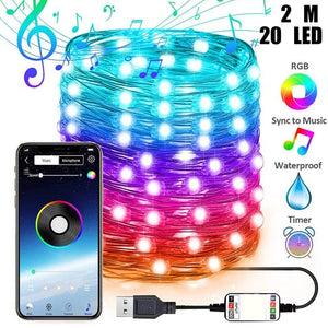 Christmas Tree Lights  Smart Bluetooth LED