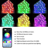 Christmas Tree Lights  Smart Bluetooth LED