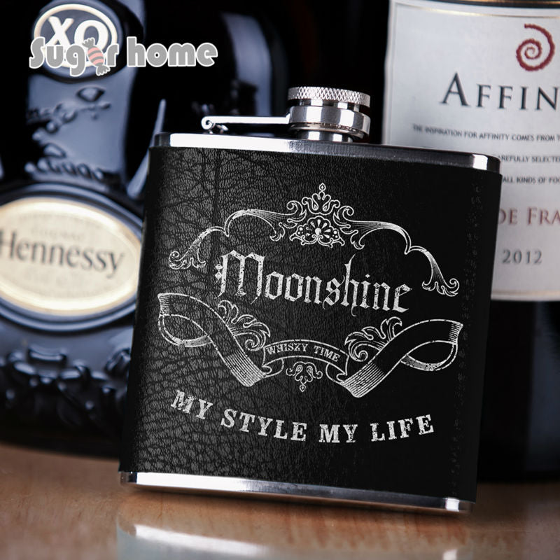 Stainless Steel Hip Flask drinkware Alcohol Liquor Whiskey Bottle