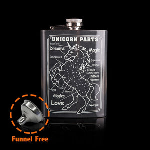 Fashion 8 oz hip stainless steel Flask for Alcohol Bottle