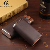 COHIBA Leather Cedar Cigar Case