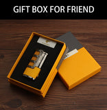 COHIBA Cigar Gas Lighter 3 Torch Jet Flame Windproof