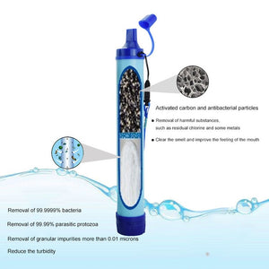 NEW Outdoor Water Purifier Emergency Life Survival Portable