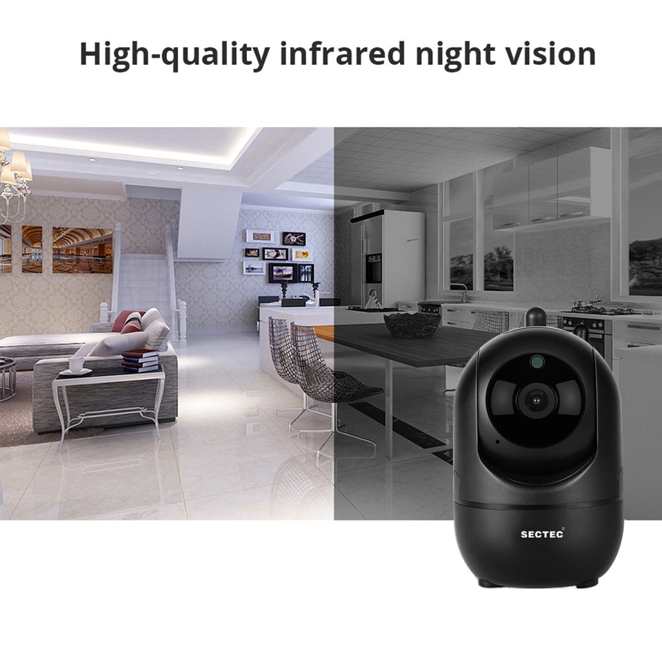 Wireless IP Camera Intelligent Auto Tracking Of Human Home Security