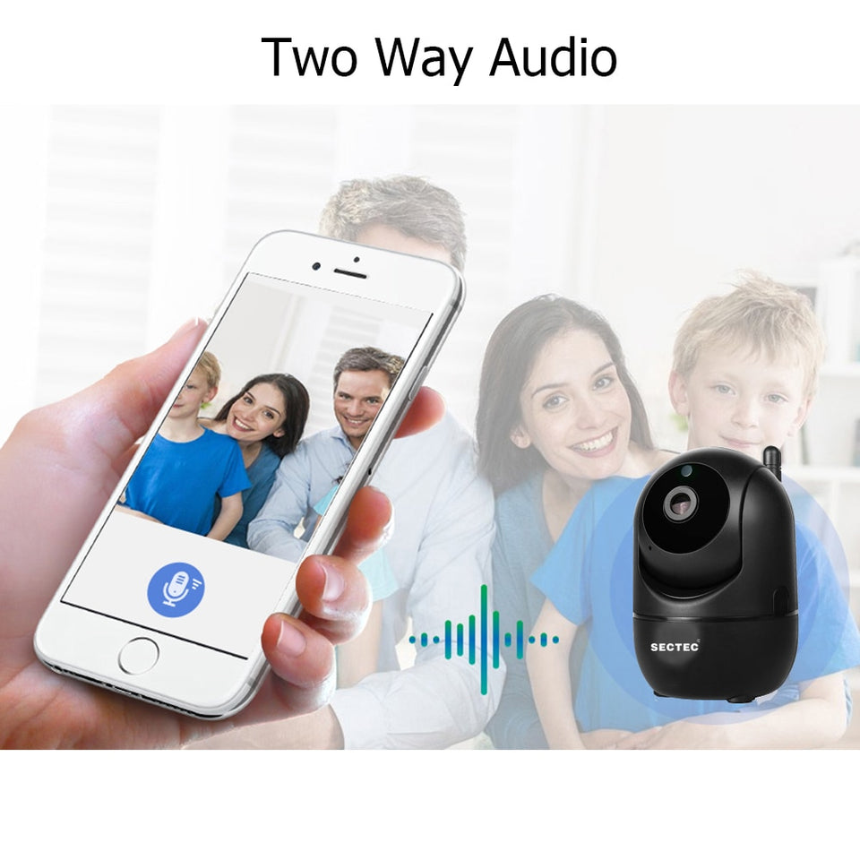 Wireless IP Camera Intelligent Auto Tracking Of Human Home Security