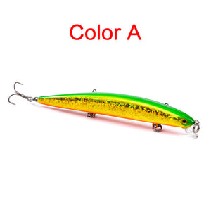 Floating Minnow Fishing Lures Hard Bait 12.5cm 13.5g